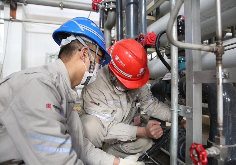 大唐東營發電有限公司成功制出合格除鹽水