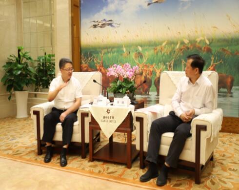 國家電投黨組成員、副總經理王樹東赴江蘇進行拜會、調研