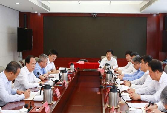 舒印彪拜會海南省委書記劉賜貴、省長沈曉明