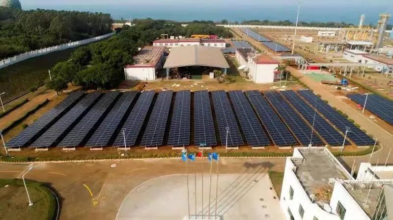 集風光儲一體！中國海油潿洲油田群光伏電站正式投運