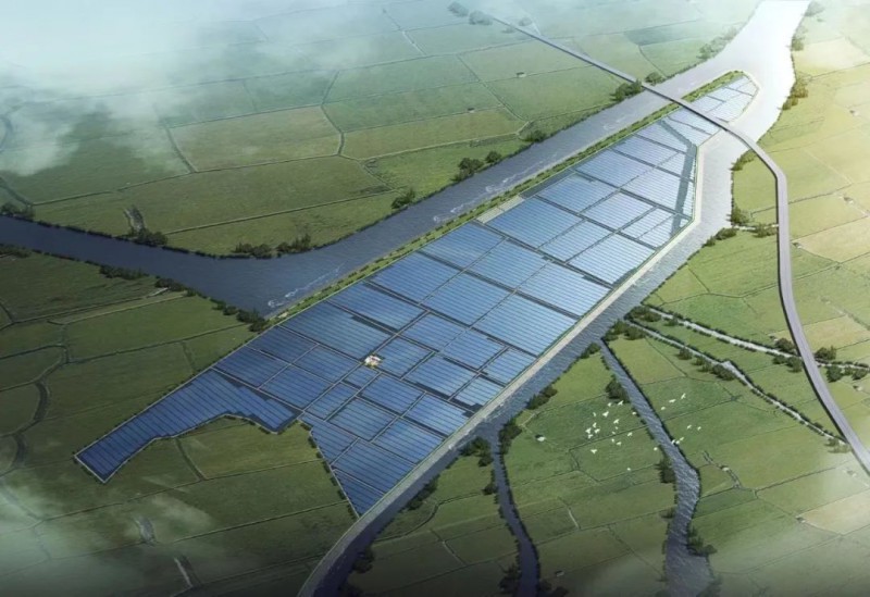 550MWp！亞洲最大漁光互補光伏發電項目之一正式開工！