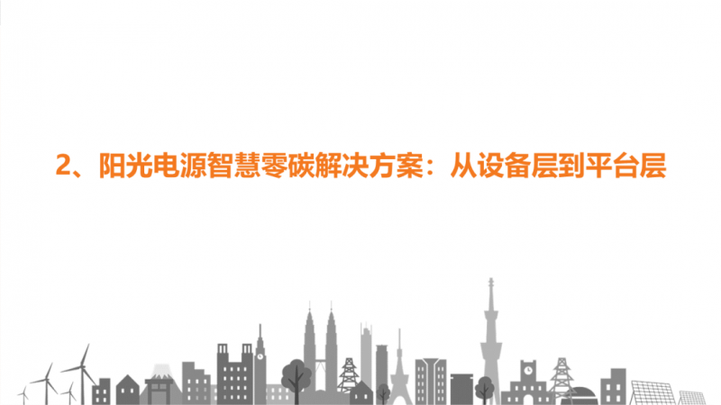 陽光電源趙為:智慧零碳解決方案助力實現雙碳目標!