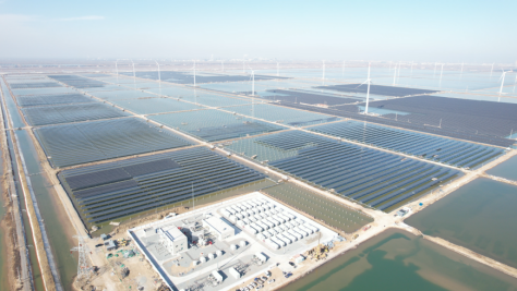 300MW！魯北鹽堿灘涂風光儲輸一體化基地一期項目并網