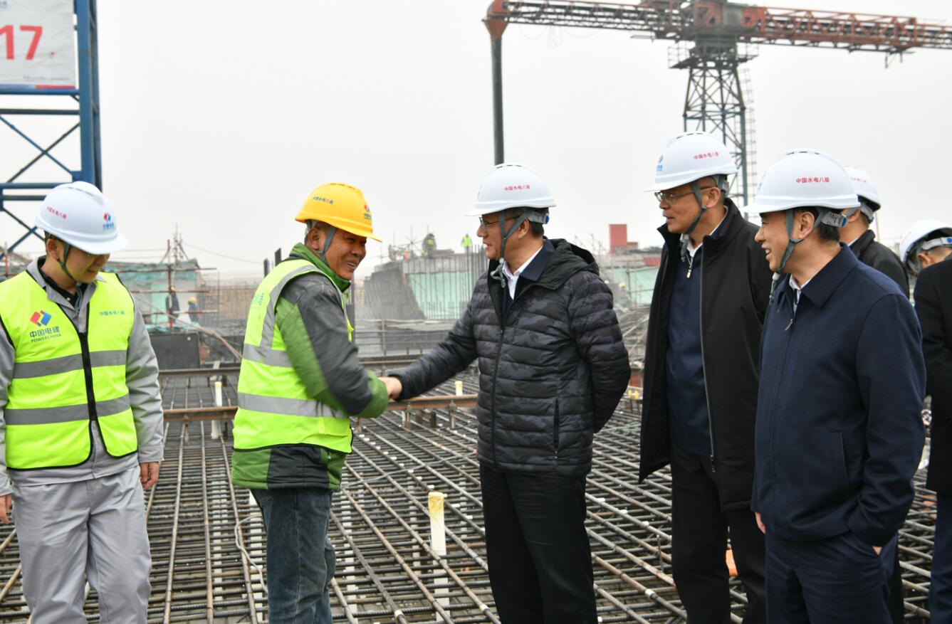 中國電建黨委副書記、總經理王斌赴基層開展安全生產督導并調研