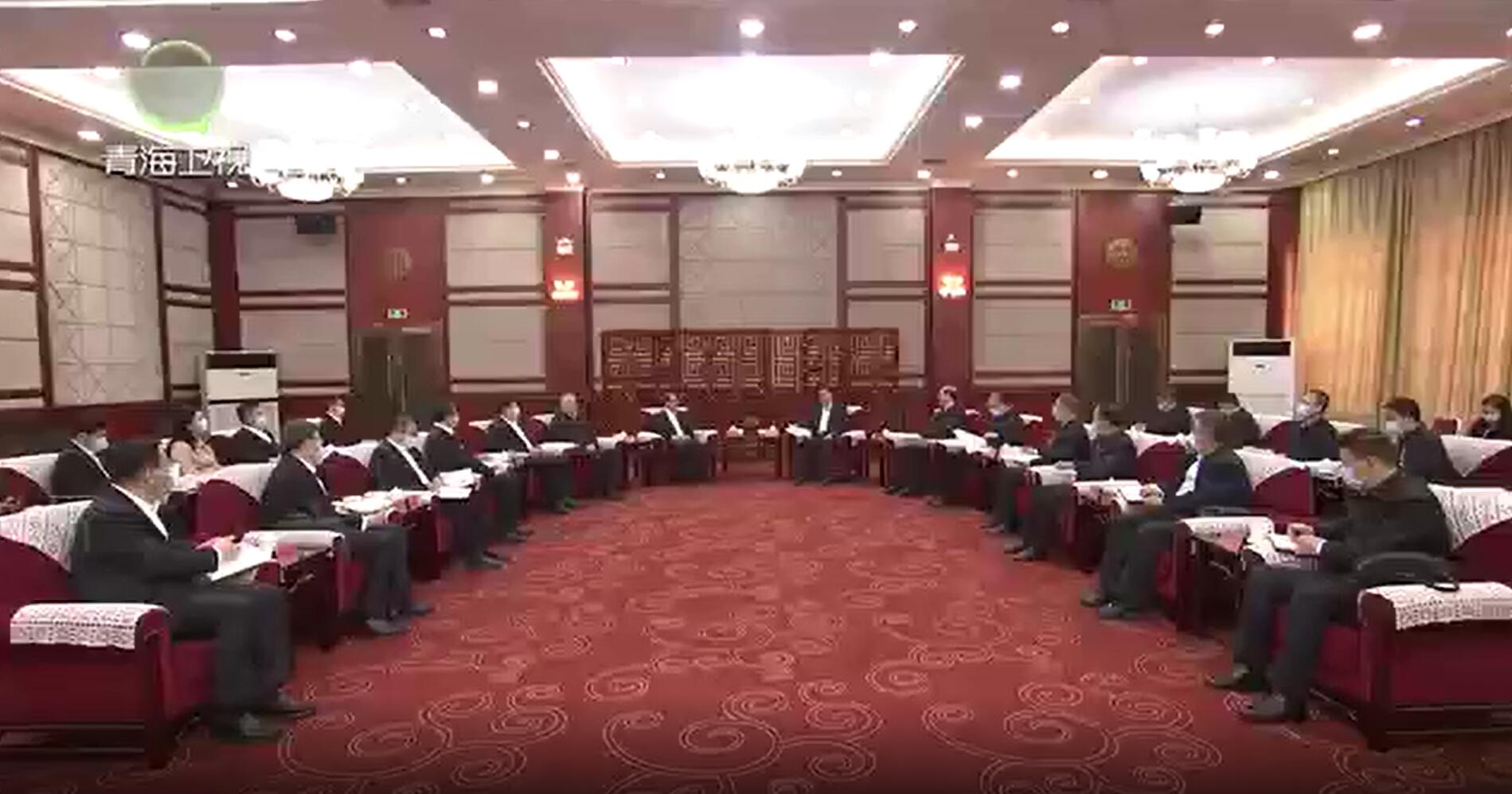 華電集團黨組書記江毅、黨組副書記葉向東拜會青海省委書記陳剛、省長吳曉軍