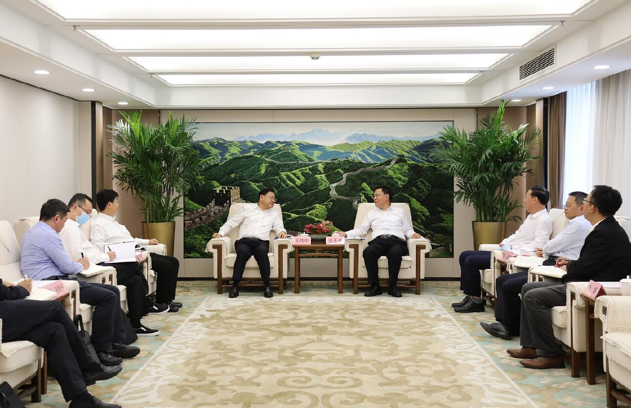 國資委黨委書記、主任張玉卓會見廣東省政府主要負責同志
