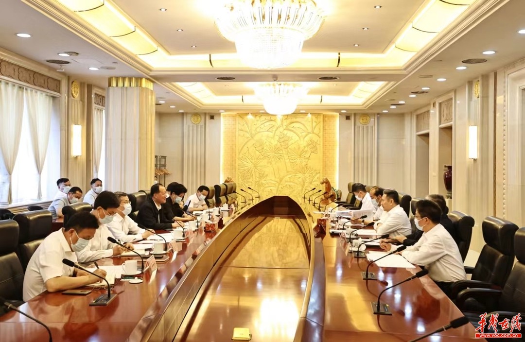 湖南省政府在京與交通運(yùn)輸部、國家能源局、中國中車舉行工作會(huì)談
