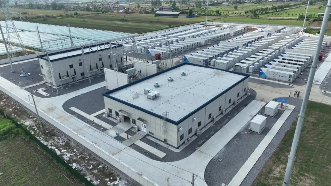 全國最大新能源配套電化學儲能電站并網