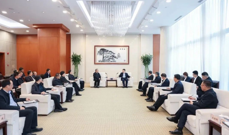 中國華能集團黨組書記、董事長溫樞剛會見河北省委常委、唐山市委書記武衛東
