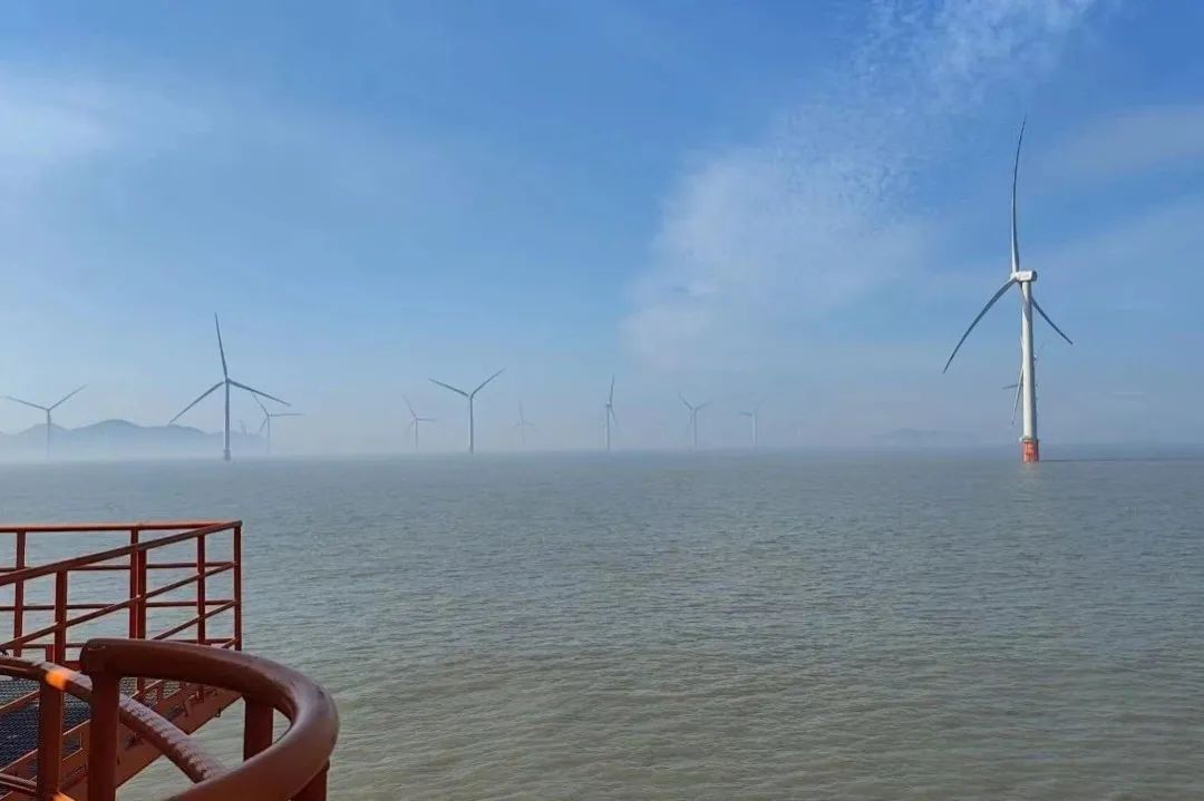 浙能臺州1號海上風電項目完成全部40臺風機預
