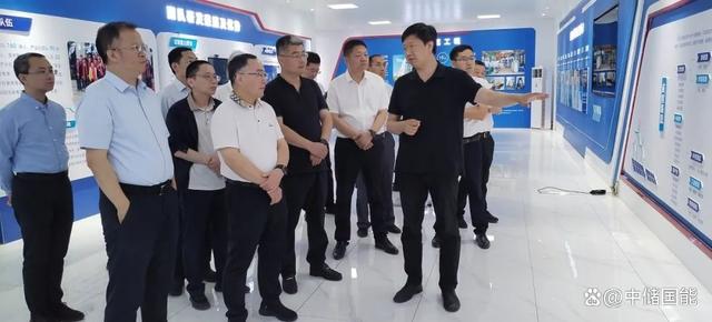 國家電網公司副總工程師奚國富蒞臨300MW壓縮