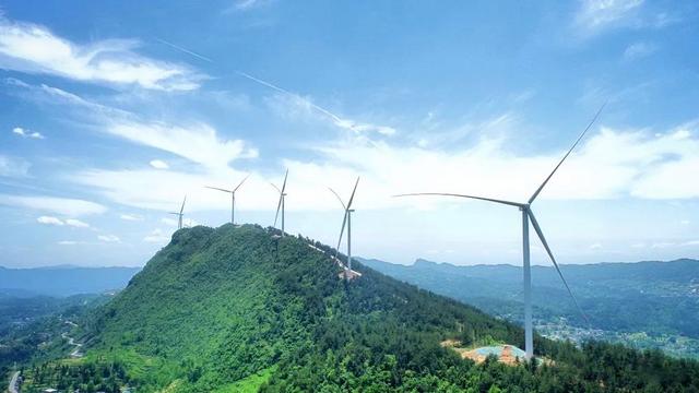 總投資5億元!銅仁白京巖風電項目南區風機并網