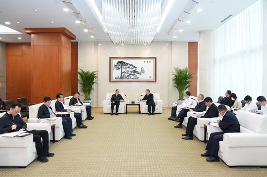 華能集團總經理、黨組副書記張文峰會見甘肅省副省長王鈞