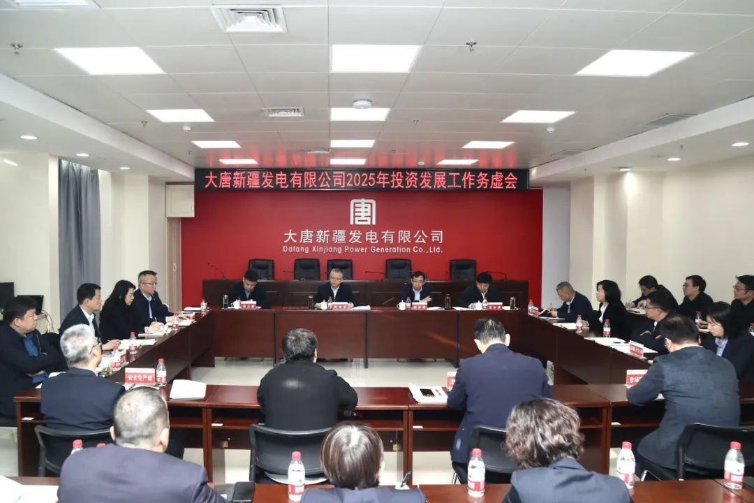 大唐新疆公司召開2025年投資發展工作務虛會