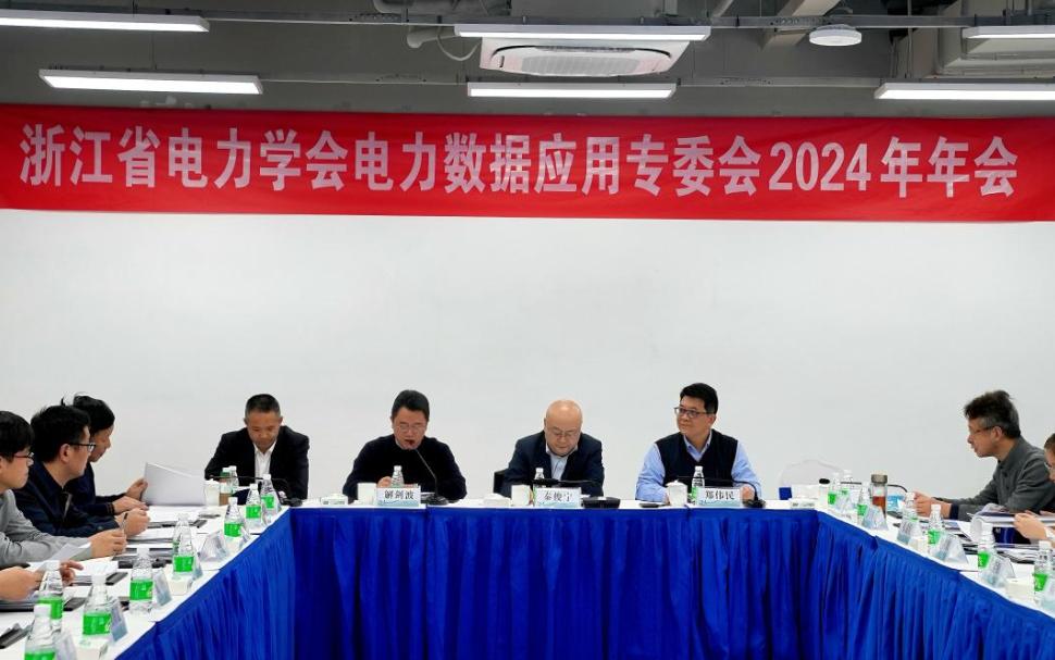 浙江省電力學(xué)會(huì)電力數(shù)據(jù)應(yīng)用專(zhuān)委會(huì)召開(kāi)2024年年會(huì)暨學(xué)術(shù)交流會(huì)